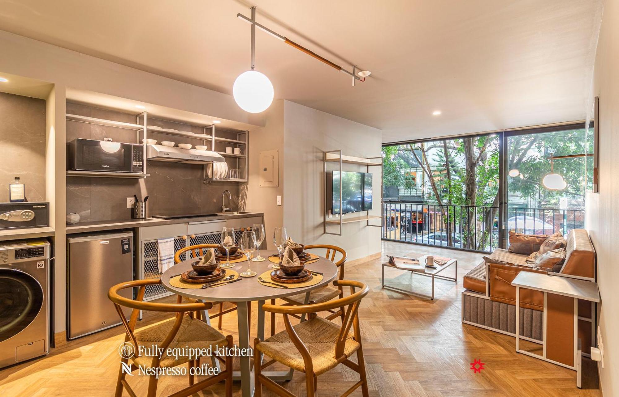 Casa Londres By Kukun Apartment Mexico City Phòng bức ảnh